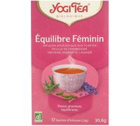 Parapharmacie en ligne > Bio & médecine naturelle > Produits de médecines naturelles > Produits de phytothérapie Yogi Tea Infusions Equilibre Féminin x 17