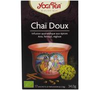 Parapharmacie en ligne > Bio & Médecine Naturelle > Produits de Médecines Naturelles > Produits de Phytothérapie Yogi Tea Chaï Doux Infusions x 17 - Phytothérapie - Pharmacie en ligne LaSante.net
