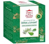 Parapharmacie en ligne > Bio & médecine naturelle > Produits de médecines naturelles > Produits de phytothérapie Thés de la Pagode Infusion Détox du Levant Bio Sachets x 18