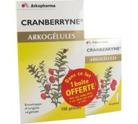 Parapharmacie en ligne > Bio & médecine naturelle > Produits de médecines naturelles > Produits de phytothérapie Arkogélules Cranberryne x 150 + 1 boite offerte x 45