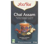 Parapharmacie en ligne > Bio & médecine naturelle > Produits de médecines naturelles Yogi Tea Chaï Assam Bio Sachets x 17