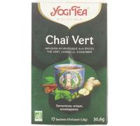 YogiTea Chai Vert Bio - 17 sachets