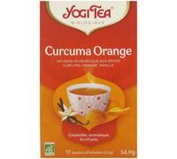 Parapharmacie en ligne > Bio & médecine naturelle > Produits de médecines naturelles Yogi Tea Curcuma Orange Bio Sachets x 17