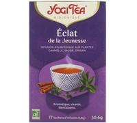 Parapharmacie en ligne > Bio & médecine naturelle > Produits de médecines naturelles Yogi Tea Éclat de la Jeunesse Bio Sachets x 17
