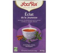 Yogi Tea Éclat de la Jeunesse Bio – Tisane ayurvédique – 17 sachets