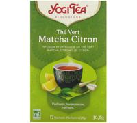 Parapharmacie en ligne > Bio & médecine naturelle > Produits de médecines naturelles Yogi Tea Thé Vert Matcha Citron Bio Sachets x 17