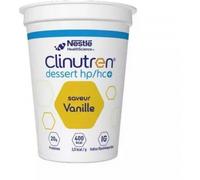 Parapharmacie en ligne > Compléments alimentaires > Alimentation hypercalorique > Desserts hypercaloriques Clinutren Dessert HP/HC+ Saveur Vanille 4 x 200 g