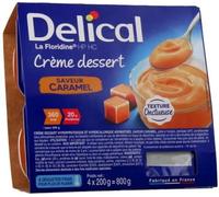 Parapharmacie en ligne > Compléments alimentaires > Alimentation hypercalorique > Desserts hypercaloriques Delical Crème Dessert HP HC La Floridine Saveur Caramel 4 x 200 g