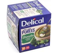 Parapharmacie en ligne > Compléments alimentaires > Alimentation hypercalorique > Soupes et purées hyperprotéinées Delical Purées Brocolis Pointe de Crème 4 x 200 g