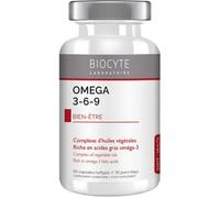 Parapharmacie en ligne > Compléments alimentaires Biocyte Longevity Omega 3-6-9 60 Capsules - Compléments alimentaires - Pharmacie en ligne LaSante.net