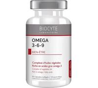 Parapharmacie en ligne > Compléments alimentaires Biocyte Longevity Omega 3-6-9 Capsules x 60