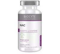 Biocyte Santé NAC N-acétyl-Lcystéine Antioxydant 590 mg 60 gélules végétales