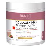 Parapharmacie en ligne > Compléments alimentaires > Compléments Alimentaires Anti-Vieillissement Biocyte Beauty Food Collagen Max Superfruits 260 g - Parfum : Fruits Rouges - Menthe - Anti-vieillissem