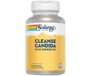 Parapharmacie en ligne > Compléments alimentaires > Compléments alimentaires anti-vieillissement Solaray Cleanse Candida Plus Berbérine Capsules Végétales x 90