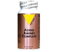 Parapharmacie en ligne > Compléments alimentaires > Compléments Alimentaires Articulations et muscles > Complément Alimentaire Muscle VIT'ALL+ Acides Aminés Complexe Comprimés x 60