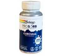Parapharmacie en ligne > Compléments alimentaires > Compléments Alimentaires Articulations et muscles > Compléments alimentaires articulations Solaray Prosorb Curcuma Capsules Végétales x 30