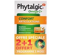 Nutreov Phytalgic+ Omega C+ – Confort articulaire – Fabrication française – 3x60 gélules