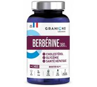 GRANIONS | Pillulier Berberine 380 mg - GLP1 - Berberine Booster GLP-1 Perte de poids + Chrome + Ail noir - Glycemie Regulés - Vegan - 60 gélules - 2 mois