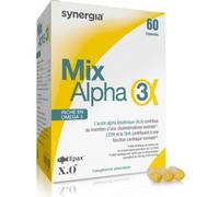 Parapharmacie en ligne > Compléments alimentaires > Compléments Alimentaires Cholestérol et Diabète Synergia Mix Alpha3 x 60 - Cholestérol - Diabète - Pharmacie en ligne LaSante.net