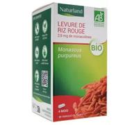 Parapharmacie en ligne > Compléments alimentaires > Compléments Alimentaires Circulation veineuse Naturland Levure de Riz Rouge Bio Végécapsx 60