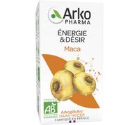Arkopharma Arkogélules Maca bio – Complément alimentaire Concentration & Mémoire 40 gélules