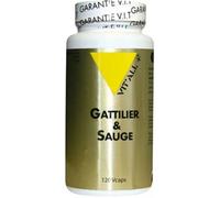 Parapharmacie en ligne > Compléments alimentaires > Compléments alimentaires contre les symptômes de la ménopause VIT'ALL+ Gattilier & Sauge Bio x 120 - Compléments alimentaires ménopause - Pharmacie