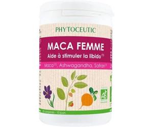 Parapharmacie en ligne > Compléments alimentaires > Compléments alimentaires contre les symptômes de la ménopause Phytoceutic Maca Femme Bio Comprimés x 30