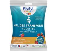Parapharmacie en ligne > Compléments alimentaires > Compléments Alimentaires Digestion et Transit Alvityl Mal des Transports Sucettes x 10 - Digestion - Transit - Pharmacie en ligne LaSante.net