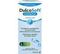 DulcoSoft Solution buvable constipation – Laxatif doux – Dispositif médical – 100 ml