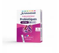 Parapharmacie en ligne > Compléments alimentaires > Compléments Alimentaires Digestion et Transit Juvamine ProBiotiques Ultra 20 Milliards Sticks x 10