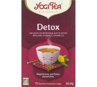 Parapharmacie en ligne > Compléments alimentaires > Compléments Alimentaires Digestion et Transit Yogi Tea Detox Infusions x 17 - Digestion - Transit - Pharmacie en ligne LaSante.net