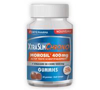 Parapharmacie en ligne > Compléments alimentaires > Compléments Alimentaires Minceur > Draineurs Contre La Rétention D'Eau Forté Pharma XtraSlim Chrono Morosil 400 mg Gummies x 60 - Draineurs - Pharma
