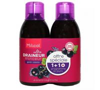 Parapharmacie en ligne > Compléments alimentaires > Compléments alimentaires minceur > Draineurs contre la rétention d'eau Milical Ultra Draineur Minceur Lot de 2 x 500 ml