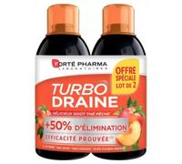 Parapharmacie en ligne > Compléments alimentaires > Compléments Alimentaires Minceur > Draineurs Contre La Rétention D'Eau Forté Pharma Turbodraine Ananas 2 x 500 ml - Draineurs - Pharmacie en ligne L