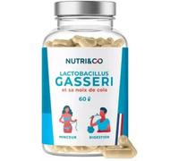 Parapharmacie en ligne > Compléments alimentaires > Compléments alimentaires minceur NutriCo Lactobacillus Gasseri et sa Noix de Cola Gélules x 60