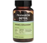 Pranarôm Complément alimentaire Aromaboost Détox – Chardon-Marie, Zinc, Vit D3 et E – 60 capsules