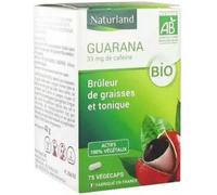 Naturland Guarana Bio 75 Végécaps
