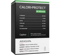 Parapharmacie en ligne > Compléments alimentaires > Compléments alimentaires minceur > Produits pour favoriser le Destockage des graisses Aragan Synactifs CaloriProtect Gélules x 60