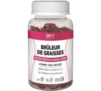 EAFIT Gummies Brûleur de graisses Fruits rouges – Sans sucre, Vegan, Guarana, Chrome – 60 unités