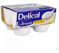 Parapharmacie en ligne > Compléments alimentaires > Compléments alimentaires minceur > Régimes et substituts Delical Le Brassé Citron 4 x 200 g