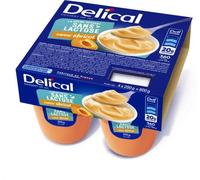 Parapharmacie en ligne > Compléments alimentaires > Compléments alimentaires minceur > Régimes et substituts Delical Crème Dessert HP/HC Sans Lactose 4 x 200 g