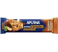 Parapharmacie en ligne > Compléments alimentaires > Compléments alimentaires minceur > Régimes et substituts Apurna Barre Céréales Energie Chocolat Noisettes 35 g