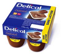 Parapharmacie en ligne > Compléments alimentaires > Compléments alimentaires minceur > Régimes et substituts Delical Crème Dessert HP/HC Sans Lactose 4 x 200 g