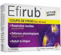 Parapharmacie en ligne > Compléments alimentaires > Compléments Alimentaires ORL 3C Pharma Efirub Coups de Froid Monodoses 10 x 10 ml
