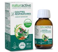 Parapharmacie en ligne > Compléments alimentaires > Compléments Alimentaires ORL Naturactive Gouttes Respiratoires 45 ml