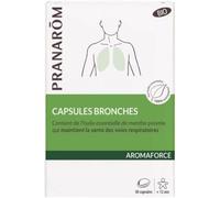 Parapharmacie en ligne > Compléments alimentaires > Compléments Alimentaires ORL Pranarôm Aromaforce Bronches Bio x 30