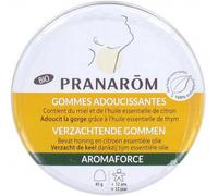 Parapharmacie en ligne > Compléments alimentaires > Compléments Alimentaires ORL Pranarôm Aromagom Gommes Adoucissantes Gorge Bio 45 g