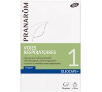 Parapharmacie en ligne > Compléments alimentaires > Compléments Alimentaires ORL Pranarôm Oléocaps 1 Voies Respiratoires Bio x 30 - ORL - Pharmacie en ligne LaSante.net