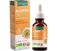 Santarome Bio Macérats de bourgeons Allerus – Tri-complexe (Bouleau, Cassis, Noyer) 30 ml