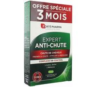 Parapharmacie en ligne > Compléments alimentaires > Compléments Alimentaires Pour Cheveux, peau et ongles Forté Pharma Expert Anti-chute 3 x 30 dont 1 mois OFFERT - Cheveux, peau, ongles - Pharmacie e